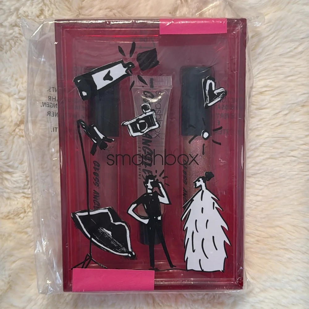 Smashbox Gloss Angeles Trio Lipgloss Set Celeb Sighting Hustle & Glow Shimmer